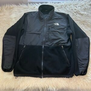 North Face Denali Jacket Mens Medium Black Polartec Fleece Full Zip Outdoor L